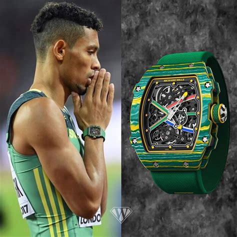 richard mille wayde van niekerk